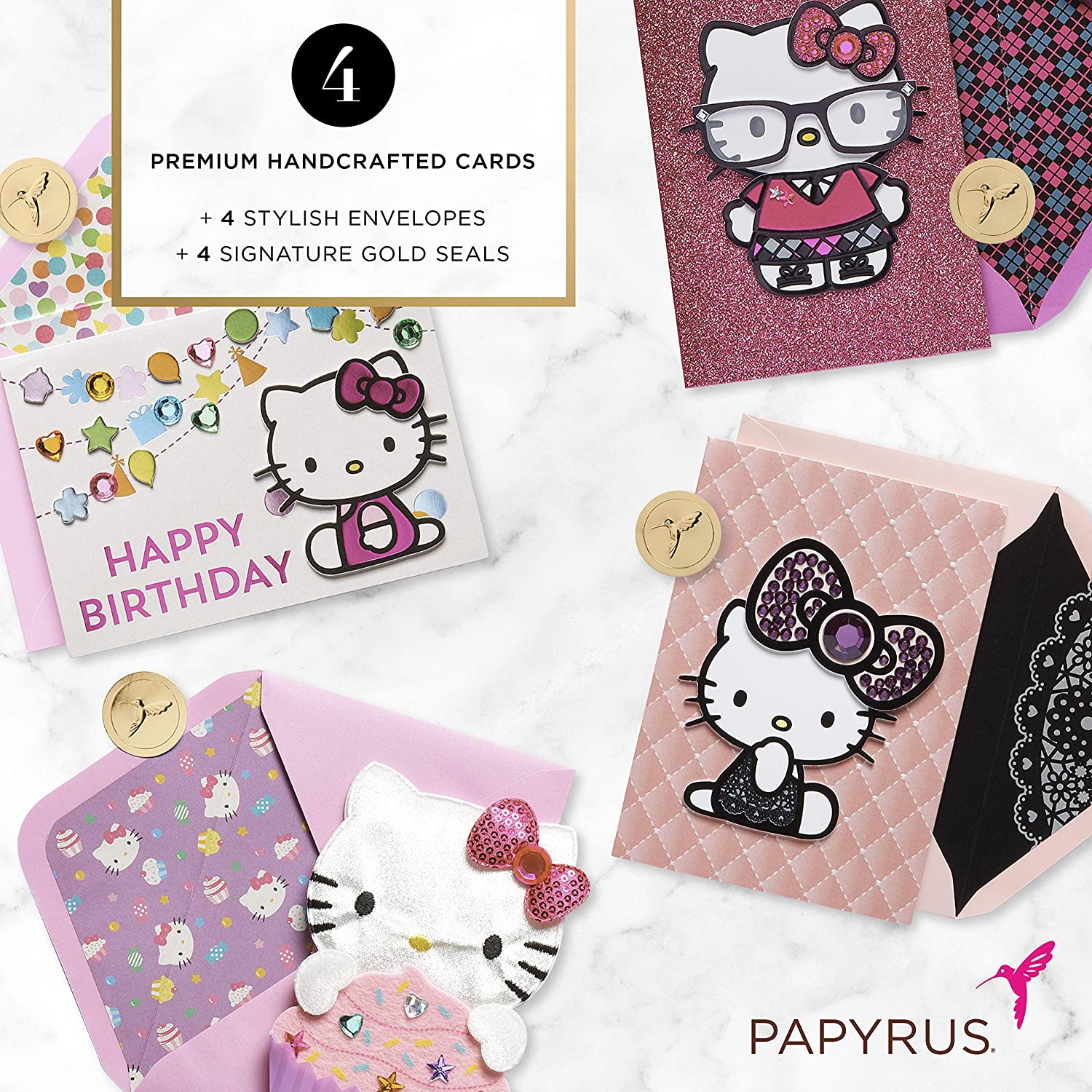 Papyrus Birthday Card for Girl (Sweet, Fun, and Sparkly) - Image 6